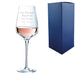 Engraved Crystal Wine Glass, Sublym 350ml Glass, Gift Boxed - The Gift Cabin UK