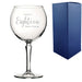 Engraved 18th Birthday Hudson Gin Glass, Years Young Delicate Font - The Gift Cabin UK