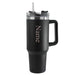 Engraved Extra Large Black Travel Cup 40oz/1135ml, Any Name - The Gift Cabin UK