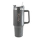 Engraved Extra Large Grey Travel Cup 40oz/1135ml, Any Name - The Gift Cabin UK