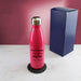 Printed Deep Pink Thermal Bottle, Any Message, Stainless Steel 500ml/17oz - The Gift Cabin UK