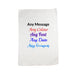 Printed Tea Towel, Any Message,Any Font, Any Colour, Microfibre, 40x60cm - The Gift Cabin UK