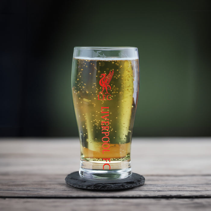 Engraved Liverpool 20oz Tulip Pint Glass, Gift Boxed - The Gift Cabin UK