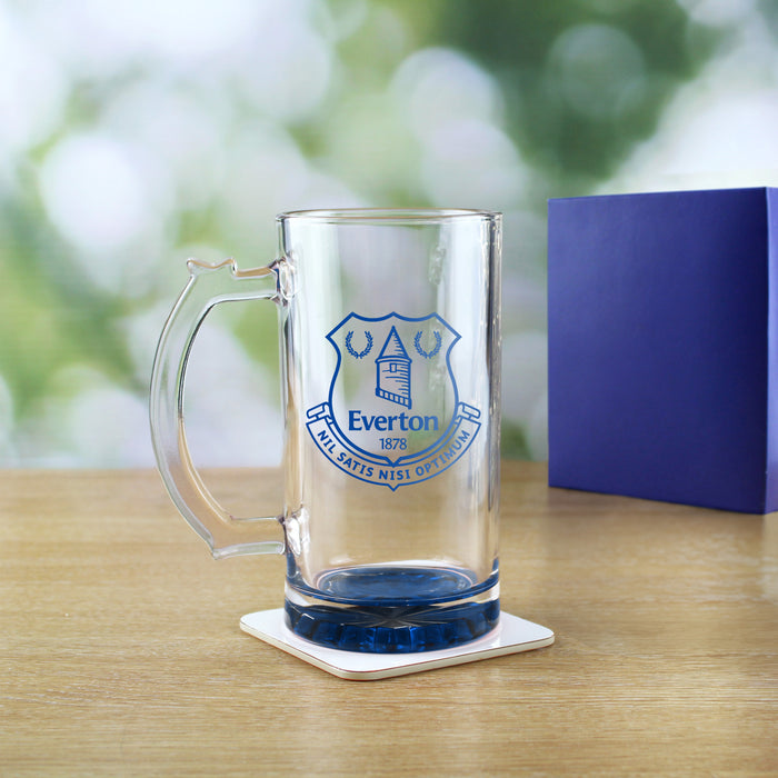 Engraved Official Everton 20oz Beer Mug, Gift Boxed - The Gift Cabin UK