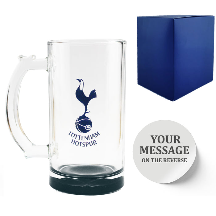 Engraved Official Tottenham Hotspur 20oz Beer Mug, Gift Boxed - The Gift Cabin UK