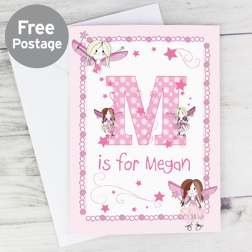 Personalised Fairy Card - The Gift Cabin UK