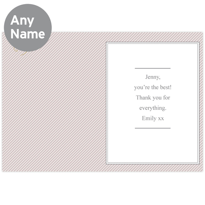 Personalised I Am Glad... Godmother Card - The Gift Cabin UK