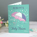 Personalised Baby Shower Umbrella Card - The Gift Cabin UK