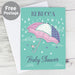 Personalised Baby Shower Umbrella Card - The Gift Cabin UK