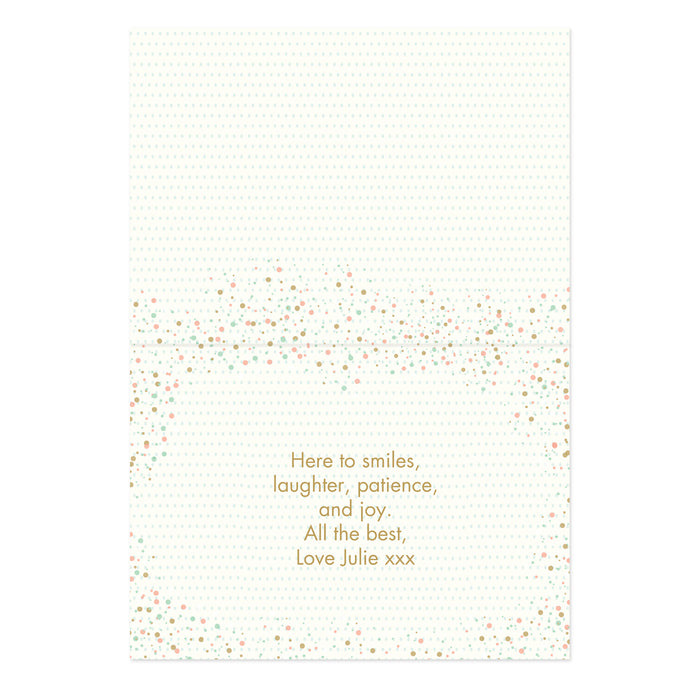 Personalised 'You're Leaving to Have a Baby' Card - The Gift Cabin UK