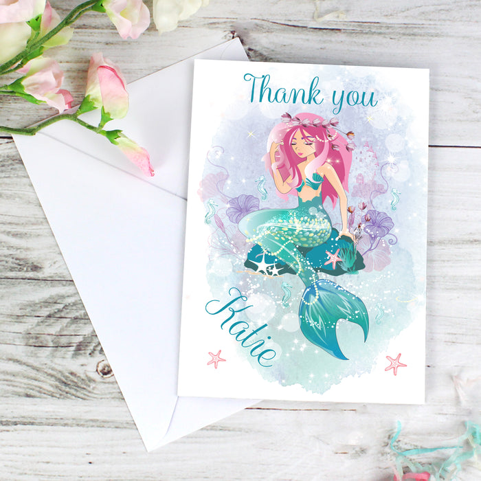 Personalised Mermaid Card - The Gift Cabin UK