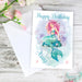 Personalised Mermaid Card - The Gift Cabin UK