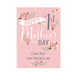 Personalised Floral Bouquet 1st Mother's Day Card - The Gift Cabin UK