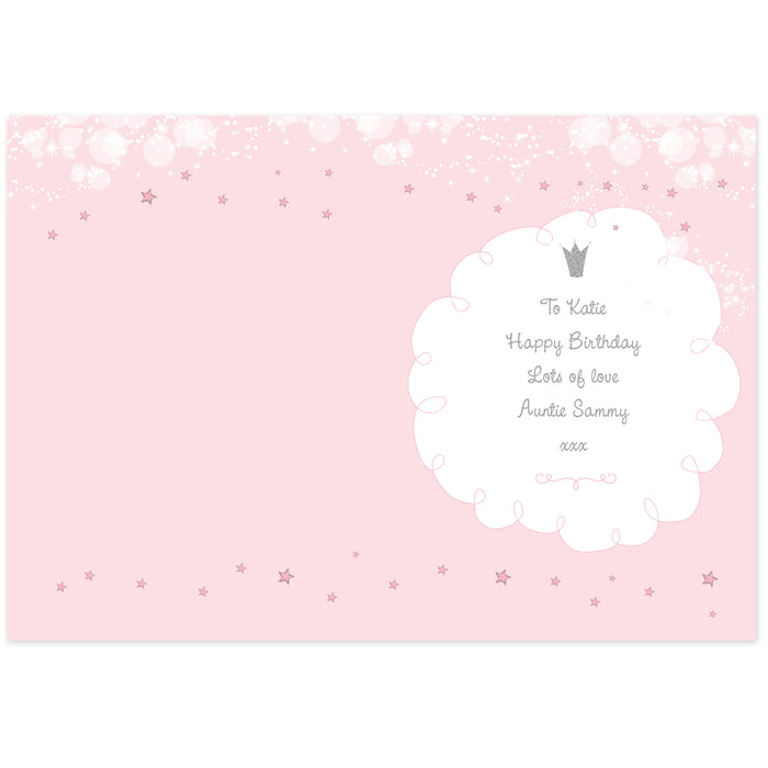 Personalised Fairy Princess Card - The Gift Cabin UK