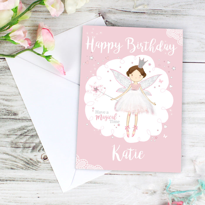 Personalised Fairy Princess Card - The Gift Cabin UK