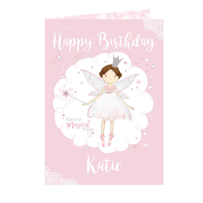 Personalised Fairy Princess Card - The Gift Cabin UK