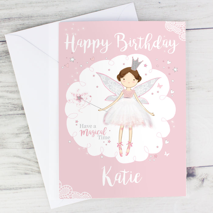 Personalised Fairy Princess Card - The Gift Cabin UK