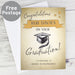 Personalised Gold Star Graduation Card - The Gift Cabin UK