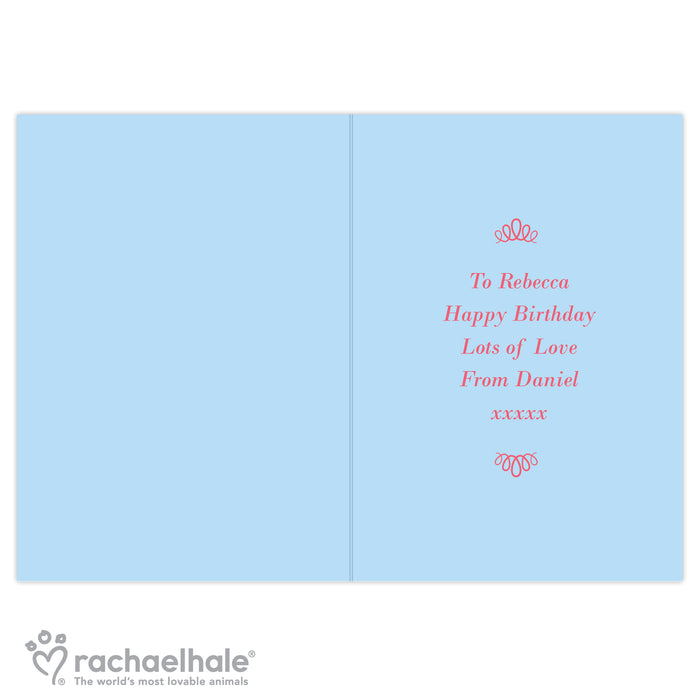 Personalised Rachael Hale Fabulous Birthday Card - The Gift Cabin UK