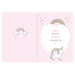 Personalised Baby Unicorn Birthday Age Card - The Gift Cabin UK