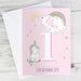 Personalised Baby Unicorn Birthday Age Card - The Gift Cabin UK