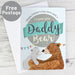 Personalised Daddy Bear Card - The Gift Cabin UK