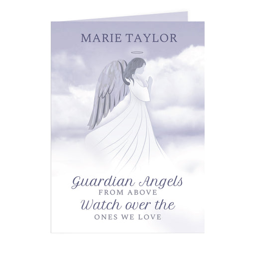 Personalised Guardian Angel Card - The Gift Cabin UK