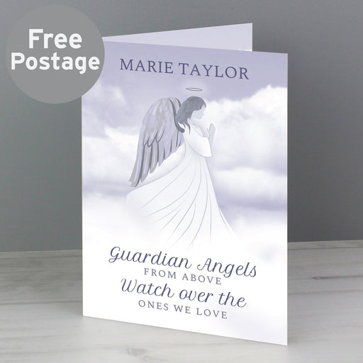 Personalised Guardian Angel Card - The Gift Cabin UK