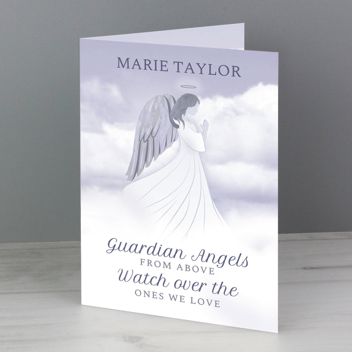 Personalised Guardian Angel Card - The Gift Cabin UK