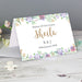 Personalised Gold Floral Watercolour Card - The Gift Cabin UK