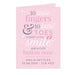 Personalised '10 Little Fingers' Pink Baby Card - The Gift Cabin UK