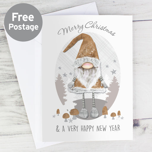 Personalised Christmas Gonk Card - The Gift Cabin UK