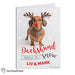 Personalised Rachael Hale Christmas Dachshund Through the Snow Card - The Gift Cabin UK