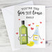 Personalised 'Gin to My Tonic' Card - The Gift Cabin UK