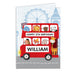 Personalised London Animal Bus Birthday Card - The Gift Cabin UK