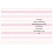 Personalised Gold and Pink Stripe Birthday Card - The Gift Cabin UK