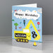 Personalised Digger Birthday Card - The Gift Cabin UK