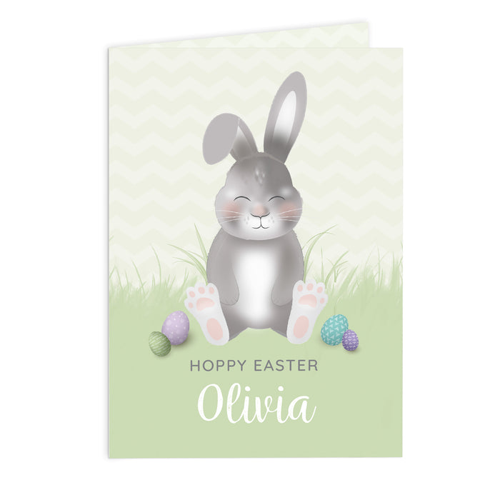 Personalised Easter Bunny Card - The Gift Cabin UK