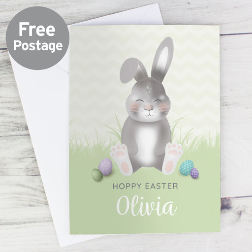 Personalised Easter Bunny Card - The Gift Cabin UK