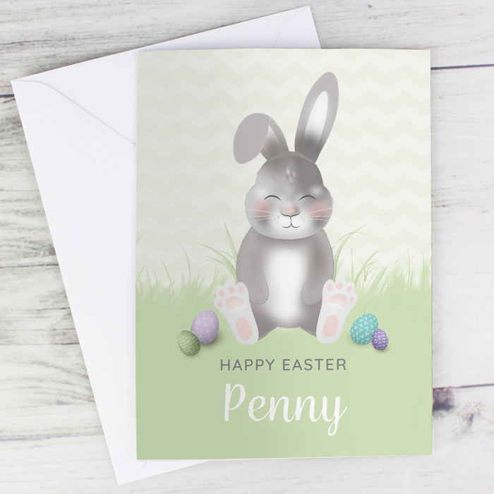 Personalised Easter Bunny Card - The Gift Cabin UK