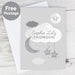 Personalised New Baby Moon & Stars Card - The Gift Cabin UK