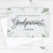 Personalised Godparent Card - The Gift Cabin UK