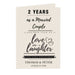 Personalised Anniversary Card - The Gift Cabin UK