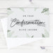 Personalised Confirmation Card - The Gift Cabin UK