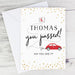 Personalised Passed Driving Test Card - The Gift Cabin UK