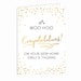 Personalised Congratulations Card - The Gift Cabin UK