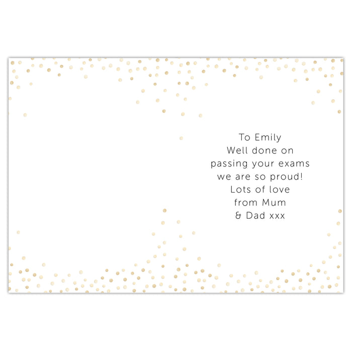 Personalised You Passed! Card - The Gift Cabin UK