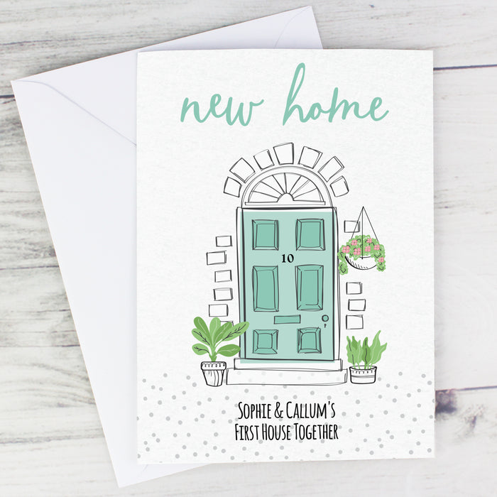 Personalised New Home Card - The Gift Cabin UK