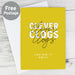 Personalised Clever Clogs Card - The Gift Cabin UK