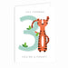 Personalised Animal Birthday Card - The Gift Cabin UK